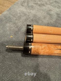 Judd Fuller Custom 8-Point Cue (2007) Cocobolo/Maple with Natural Star Inlays