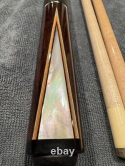 Judd Fuller RARE Custom Pool Cue, Brunswick Model 26 1/2 Early 1900s Conversion