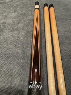 Judd Fuller RARE Custom Pool Cue, Brunswick Model 26 1/2 Early 1900s Conversion