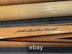 Judd Fuller RARE Custom Pool Cue, Brunswick Model 26 1/2 Early 1900s Conversion