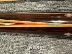 Judd Fuller RARE Custom Pool Cue, Brunswick Model 26 1/2 Early 1900s Conversion