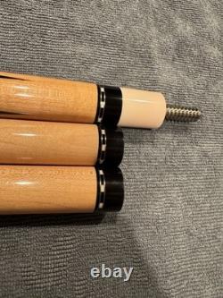 Judd Fuller RARE Custom Pool Cue, Brunswick Model 26 1/2 Early 1900s Conversion
