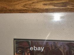 Justin Bua Salon De Billar Custom FRAMED African American Pool Hall Billiards