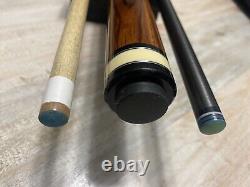 Keith Josey Custom Pool Cue 2011 Sharp Points 9-VENEERS One Of A Kind