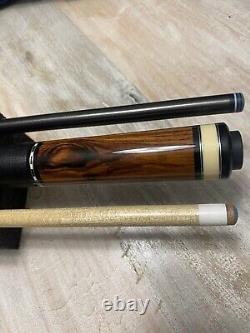 Keith Josey Custom Pool Cue 2011 Sharp Points 9-VENEERS One Of A Kind