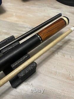 Keith Josey Custom Pool Cue 2011 Sharp Points 9-VENEERS One Of A Kind