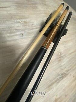 Keith Josey Custom Pool Cue 2011 Sharp Points 9-VENEERS One Of A Kind