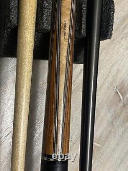 Keith Josey Custom Pool Cue 2011 Sharp Points 9-VENEERS One Of A Kind