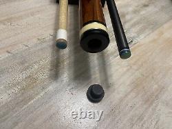 Keith Josey Custom Pool Cue 2011 Sharp Points 9-VENEERS One Of A Kind