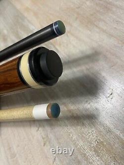 Keith Josey Custom Pool Cue 2011 Sharp Points 9-VENEERS One Of A Kind