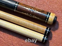 Keith Josey Custom Pool Cue With2 Shafts 1 JAVA Kielwood & 1 Maple Shaft