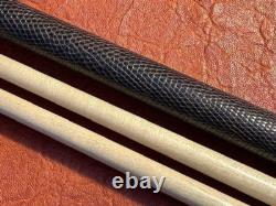Kenny Murrell Custom Pool Cue. Lizard Wrap