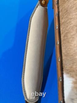 King 3x6 Custom Hair on Cowhide Leather Pool Cue Case