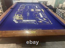 LSU Custom Pool Table Brunswick Metalist