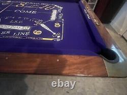 LSU Custom Pool Table Brunswick Metalist