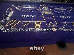 LSU Custom Pool Table Brunswick Metalist