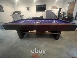 LSU Custom Pool Table Brunswick Metalist