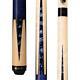 Lzc16 Lucasi Custom Billiard Pool Cue Stick Crushed Blue Flexpoint Birdseye