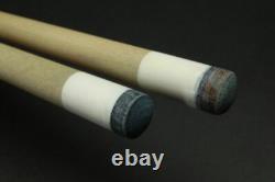 Lambros 2000 Cocobolo Straight Pool Cue 2 Shafts Custom Used Condition