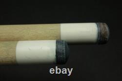 Lambros 2000 Cocobolo Straight Pool Cue 2 Shafts Custom Used Condition