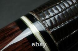 Lambros 2000 Cocobolo Straight Pool Cue 2 Shafts Custom Used Condition