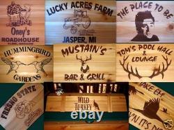 Led Custom Pool Table Poker Billiards Wood Light with Your Name Company Logo