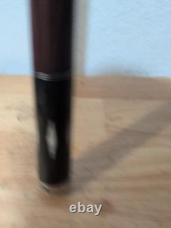 Lucasi Custom 58 Pool Cue Stick Wood Ivory Wrap Uni-Loc Flexpoint WithCase 1303