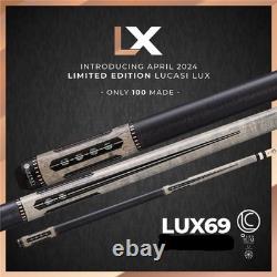 Lucasi Custom LUX 69 Pool Cue 19oz 11.75mm Hybrid Slim Shaft