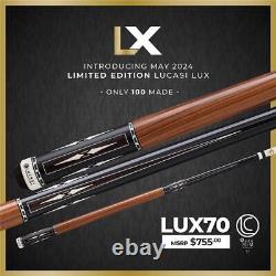 Lucasi Custom LUX 70 Pool Cue 19oz 11.75mm (81/100) Hybrid Slim $755