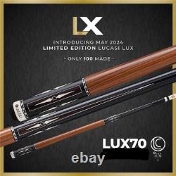 Lucasi Custom LUX 70 Pool Cue 19oz 11.75mm Hybrid Slim Shaft