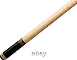 Lucasi Custom LZC12 Black Snakewood Birdseye Cocobola Rings Pool/Billiards Cue