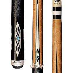 Lucasi Custom LZC24 Solid Hit Zero Flexpoint Low Deflection Technology Pool Cue