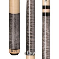 Lucasi Custom LZC5 Gray Stained Birdseye/Maple Wrap Pool/Billiard Cue Stick