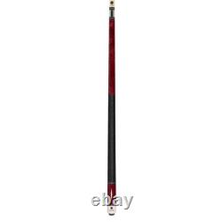 Lucasi Custom LZD1 Red Birdseye MapleImation Bone Diamonds Pool/Billiard Cue