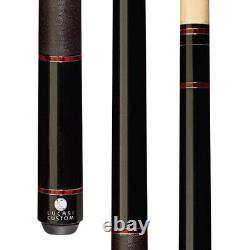 Lucasi Custom LZD6 Midnight Black/Cocobolo Recon Pool/Billiard Cue Stick