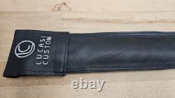 Lucasi Custom Mystic Black Pool Cue with Upgraded Shaft 20 Ounce