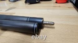 Lucasi Custom Mystic Black Pool Cue with Upgraded Shaft 20 Ounce