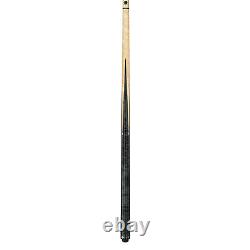 Lucasi Custom Pool Cue Stick Grey Sneaky Pete with Low Deflection Shaft & Uni-loc