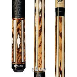 Lucasi Custom Pool Cue Stick Leather Wrap Uni-Loc Hybrid Shaft upgrade available