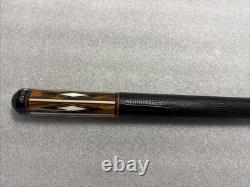 Lucasi Custom Pool Cue Stick Leather Wrap Uni-Loc with case 1 oz bolt weight