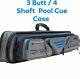 Lucasi Custom Rival Hybrid Sport Pool Cue Case 3 Butt 4 Shaft Lc348w Brand New