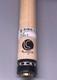 Lucasi Custom Zero Flexpoint Uniloc 12.75mm Pool Cue Stick Shaft, Checkered Ring