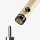 Lucasi Custom Zero Flexpoint Uniloc 12.75mm Pool Cue Stick Shaft, Checkered Ring
