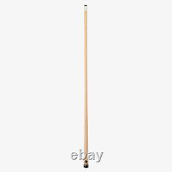 Lucasi Custom Zero Flexpoint Uniloc 12.75mm Pool Cue Stick Shaft, Checkered Ring