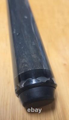 Lucasi Customs Cocobolo 50 with Flames + Leather Pool Cue & Annihilator 3pc Stick