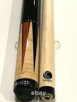 Lucasi Lzc41 Custom Pool Cue Uniloc Joint Tiger Tip Brand New Free Shipping