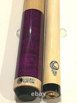 Lucasi Lzc6 Custom Pool Cue Uniloc Joint Tiger Tip Brand New Free Shipping