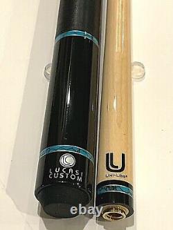Lucasi Lzd5 Custom Pool Cue Uniloc Joint Tiger Tip Brand New Free Shipping