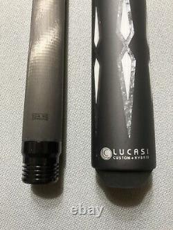 Lucasi Pinnacle LP20 Custom Hybrid Carbon Fiber Composite Pool Cue, 12.5mm