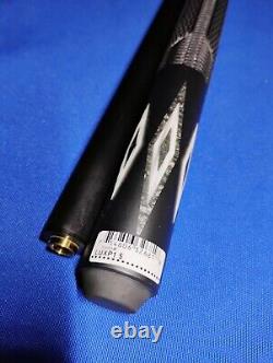 Lucasi Pool Cue Custom LUX P1 + Jacoby Black V4 Carbon Second 18.80oz 12.30mm